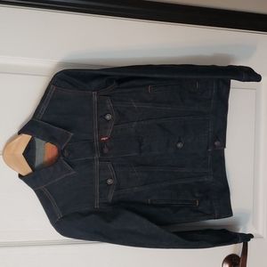 Levi's Denim Jean Jacket, Dark Wash, Size: Medium EUC